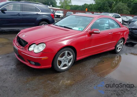 2005 Mercedes-Benz Clk 500 from USA, damaged, VIN WDBTJ75J95F140071